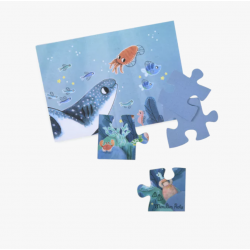 PUZZLE PHOSPHORESCENT SOUS LA MER