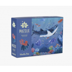 PUZZLE PHOSPHORESCENT SOUS LA MER