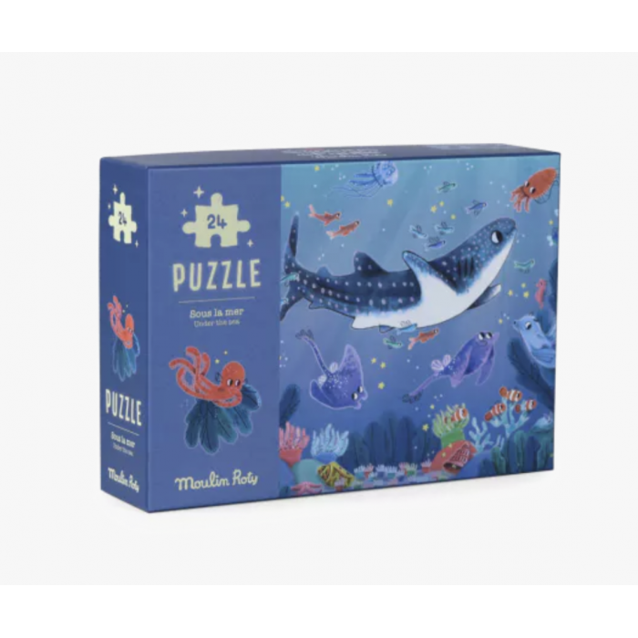 PUZZLE PHOSPHORESCENT SOUS LA MER PUZZLE PHOSPHORESCENT SOUS LA MER