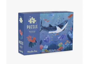 PUZZLE PHOSPHORESCENT SOUS LA MER
