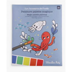 PEINTURE PALETTE MAGIQUE LES POPIPOP
