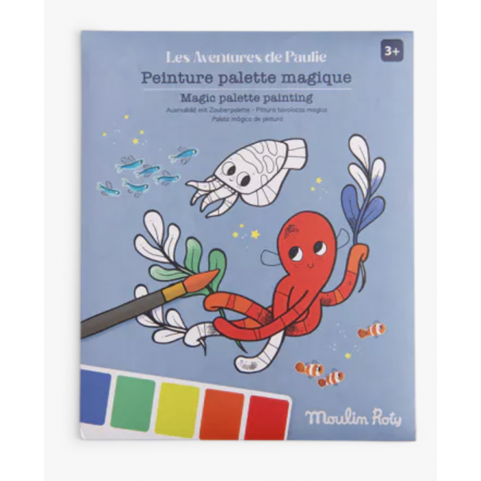 PEINTURE PALETTE MAGIQUE LES POPIPOP