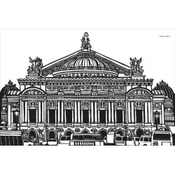 paris a colorier