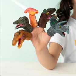Marionnettes à doigt animaux (lot de 5) | Rex London