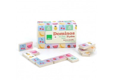 Dominos en bois réversibles - Fruits et légumes | Vilac