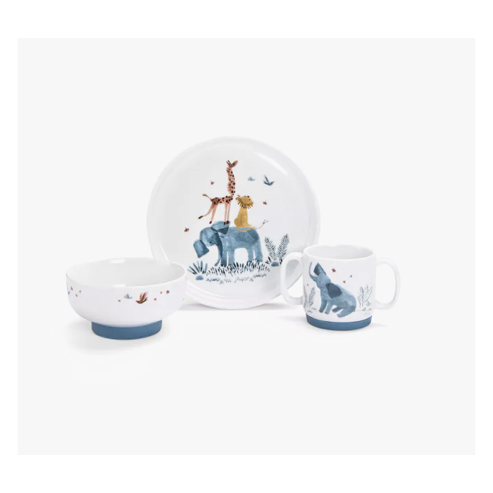 SET VAISSELLE PORCELAINE SOUS MON BAOBAB SET VAISSELLE PORCELAINE SOUS MON BAOBAB