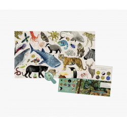 PUZZLE LES ANIMAUX DU MONDE (200 P)
