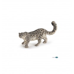 figurine leopard des neiges papo