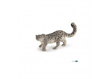 figurine leopard des neiges papo