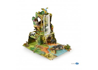 paysage jungle papo