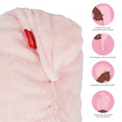 SERVIETTE TURBAN A` CHEVEUX  PANDA