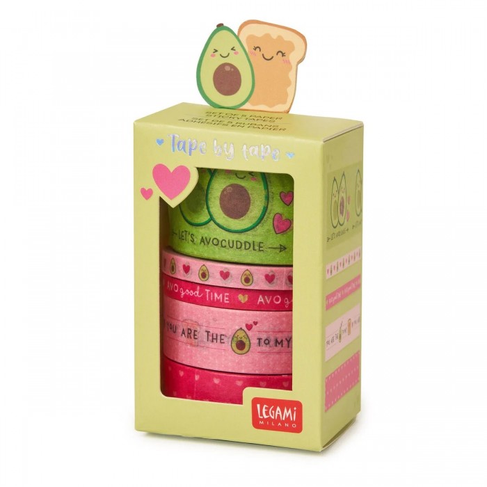 5 RUBANS ADHESIFS EN PAPIER AVOCAT 5 RUBANS ADHESIFS EN PAPIER AVOCAT