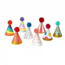SET DE 8 CHAPEAUX FESTIFS