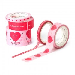 STYLO DE RUBAN DECORATIF COEURS