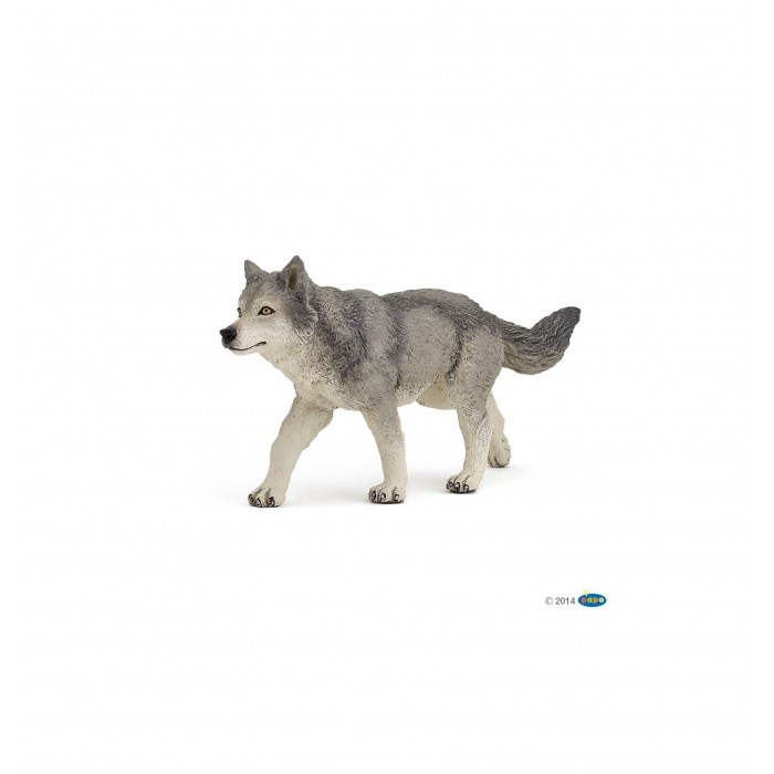 figurine louve grise papo figurine louve grise papo
