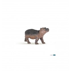 figurine bébé hippopotame papo