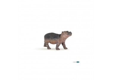 figurine bébé hippopotame papo