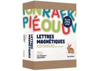 Coffret lettres magnétiques, Lectures naturelles de Céline Alvarez