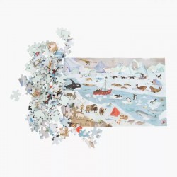 puzzle de l'explorateur la banquise