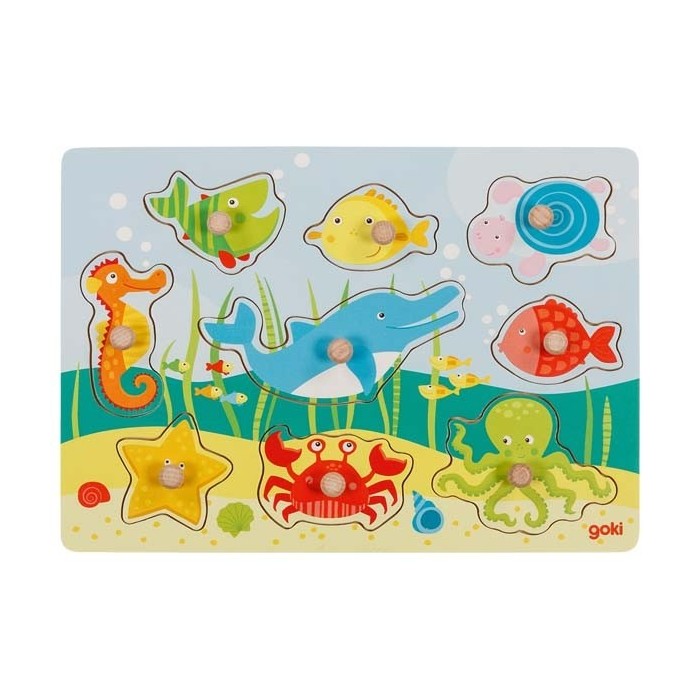 puzzle a encastrements monde sous marin II