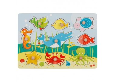 puzzle a encastrements monde sous marin II