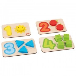 puzzle chiffres images à encastrer