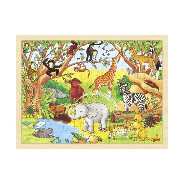 puzzle afrique