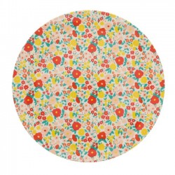 assiette fleurette