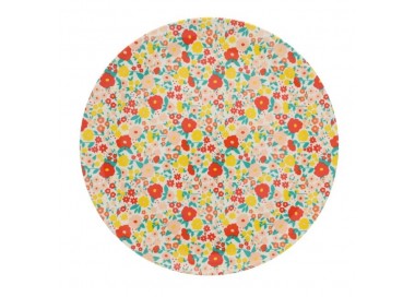 assiette fleurette