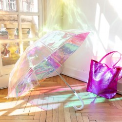parapluie iridescent