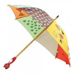 parapluie en bois chat