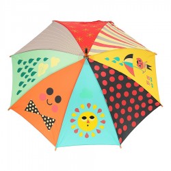 parapluie en bois chat