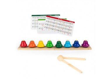 8 CLOCHETTES MUSICALES LES POPIPOP