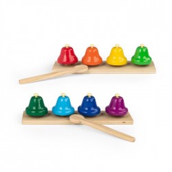 8 CLOCHETTES MUSICALES LES POPIPOP