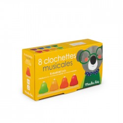8 CLOCHETTES MUSICALES LES POPIPOP