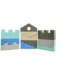 BLOCS CHATEAU SKY X 11, 100% MOUSSE EVA