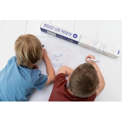 AFFICHE XL: RELIEZ LES POINTS 65X100CM