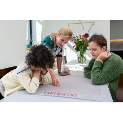 AFFICHE XL: LABYRINTHE 65X100CM