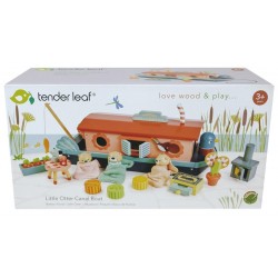 PE´NICHE FAMILLE LOUTRE, EN BOIS