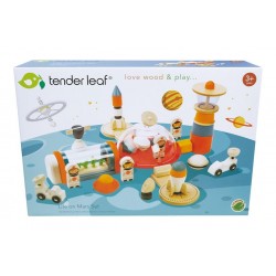 SET DE VIE SUR MARS EN BOIS