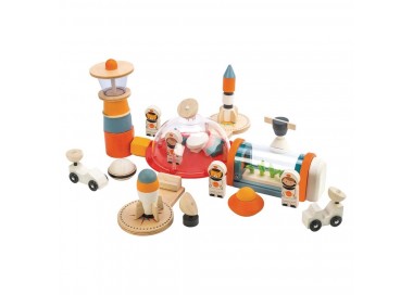 SET DE VIE SUR MARS EN BOIS