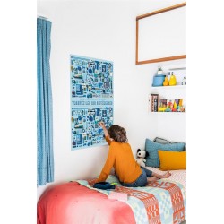 AFFICHE XL, 100 DIFFE´RENCES 65X100CM