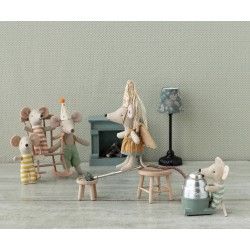 TRIPLES, BEBES SOURIS DANS LEUR BOITE MAILEG