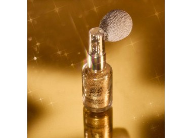 spray poudre pailletée