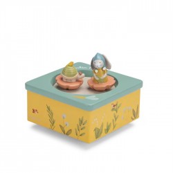 boite à musique trois petits lapins