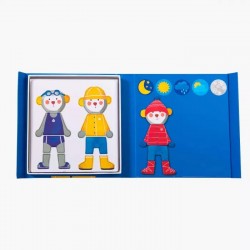 jeu magnetique je m'habille