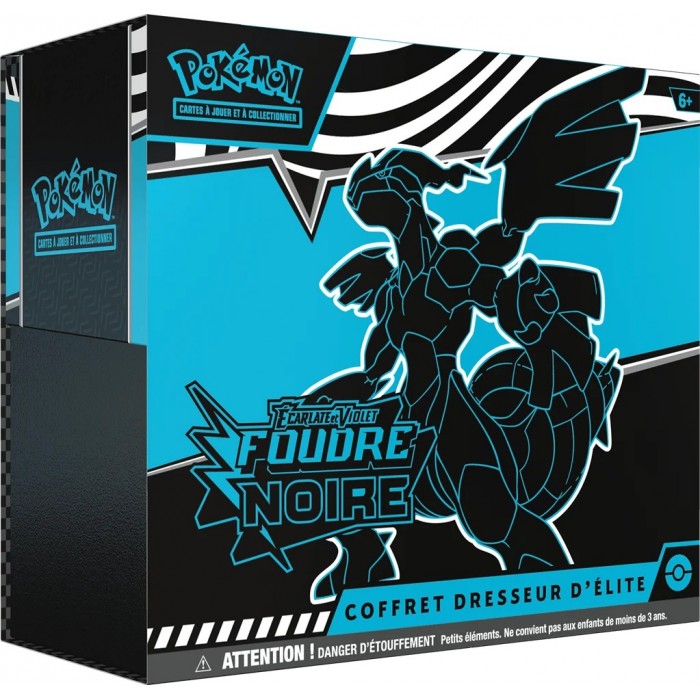 pokémon coffret dresseur d'élite foudre noire