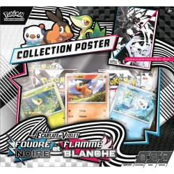 pokémon coffret poster foudre noire flamme blanche