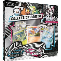 pokémon coffret poster foudre noire flamme blanche