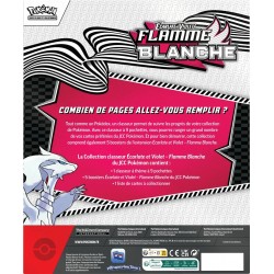 pokémon portfolio A4 +5 boosters flamme blanche